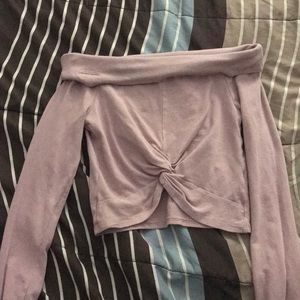 Pink Off the shoulder top